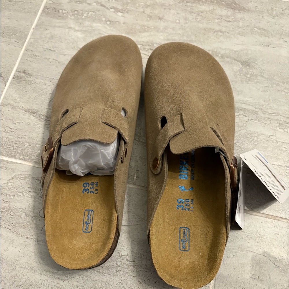 Brand new clogs.  Boston Soft Style size 39